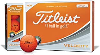 No.5タイトリストヴェロシティ オレンジ